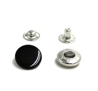 2017 new metal buttons 50setslot quality black 12mm15mm17mm20mm snap fastenerspopper press stud sewing button