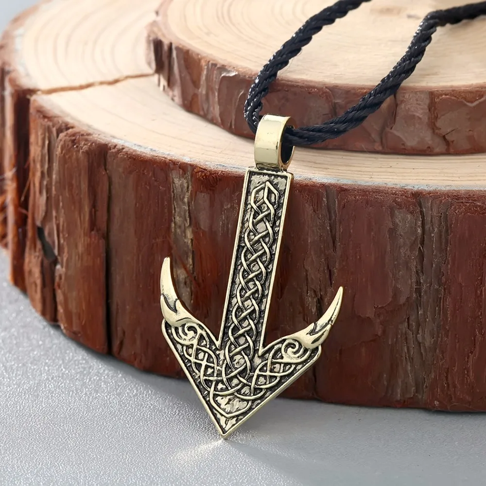 CHENGXUN Руна викингов подвеска в виде летающего крыла стрелка направление жизни