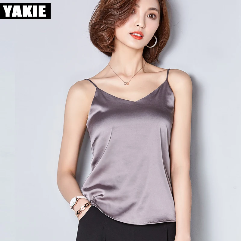 Большие размеры S-XXL несколько женских топов на бретелях бренд Ryon женская