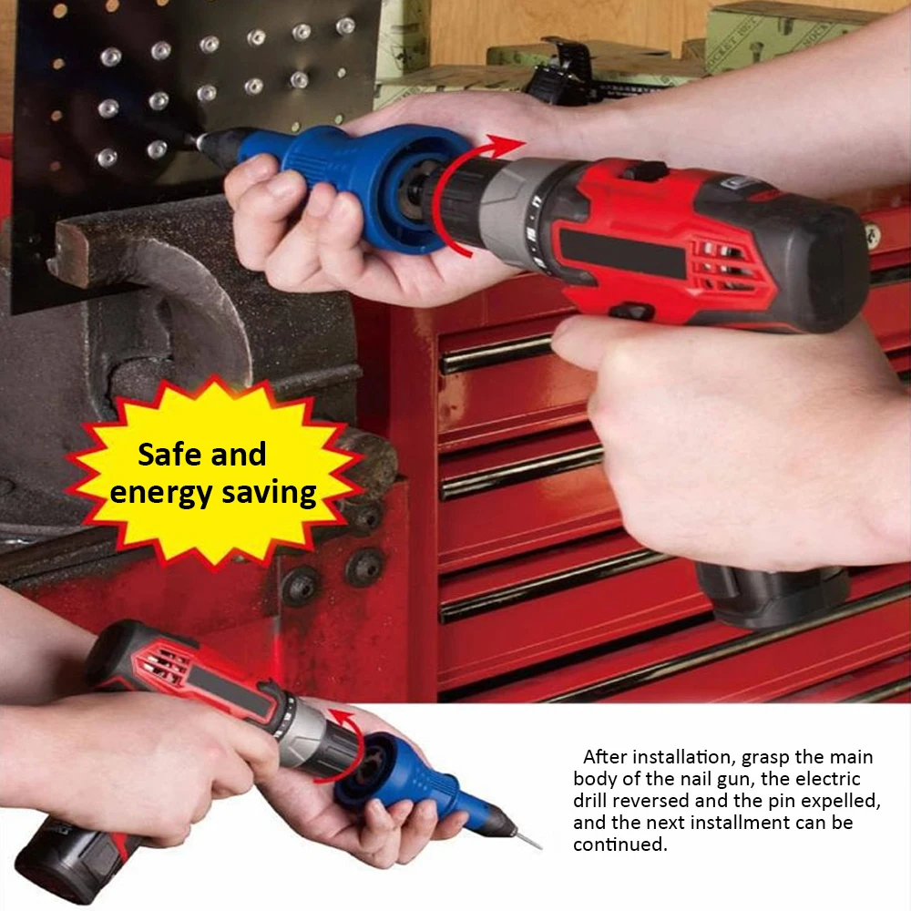 Заклепочная гайка инструмент для электрической дрели Пистолет заклепок