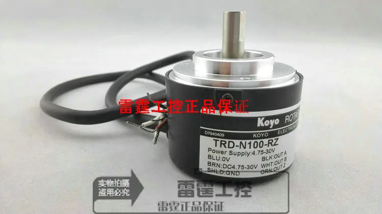 

KOYO new original authentic real axis photoelectric incremental rotary encoder TRD-N100-RZ 4.75-30V