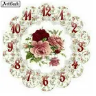 Новое поступление, 5d алмазная живопись, Настенная икона, полностью квадратная Алмазная мозаика, 3d наклейка, алмазная вышивка, часы для домашнего декора