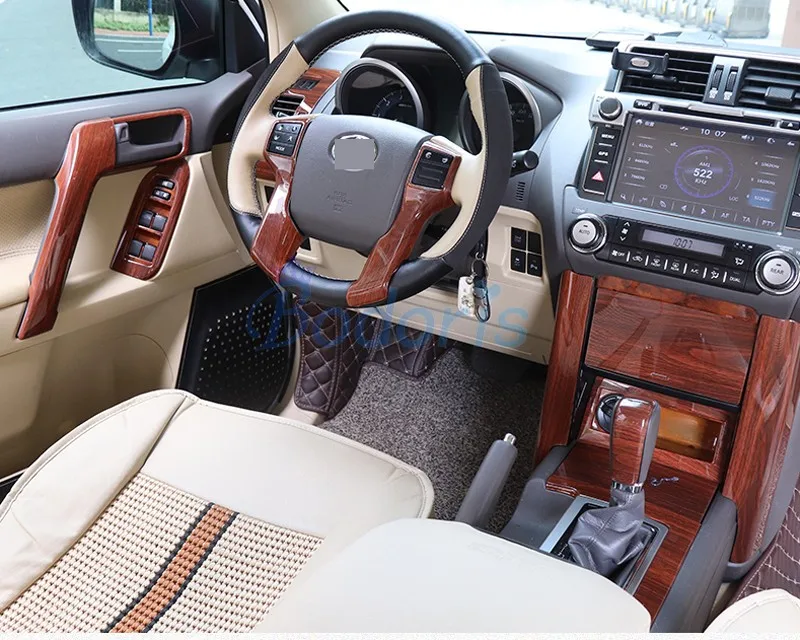 Хромированные Декоративные Накладки для салона автомобиля Toyota Land Cruiser 150 Prado LC150