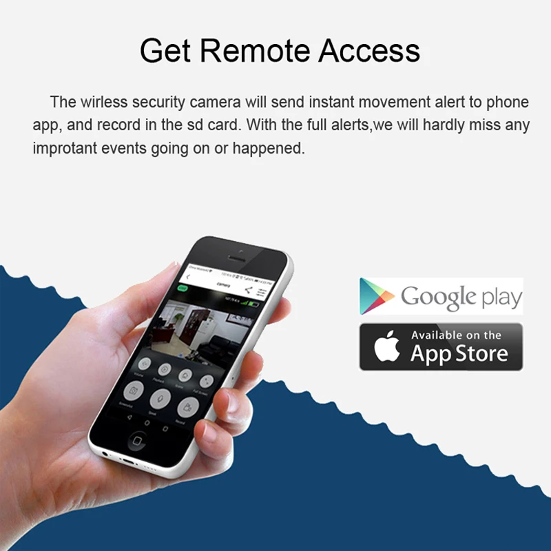 Ip камера наружная беспроводная водонепроницаемая с поддержкой Wi Fi 720/960/1080P|Камеры