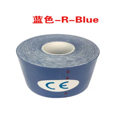 deep blue Retal box водонепроницаемый 5 см x 5 м кинезиологическая лента хлопок лента Спортивная эластичная лента мышечная боль уход терапевтическая повязка для мышц - Цвет: deep blue
