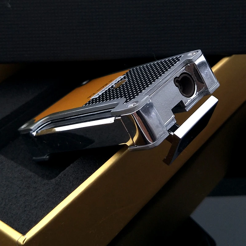 Зажигалка COHIBA Классическая газовая зажигалка для сигарет со струйной рамой