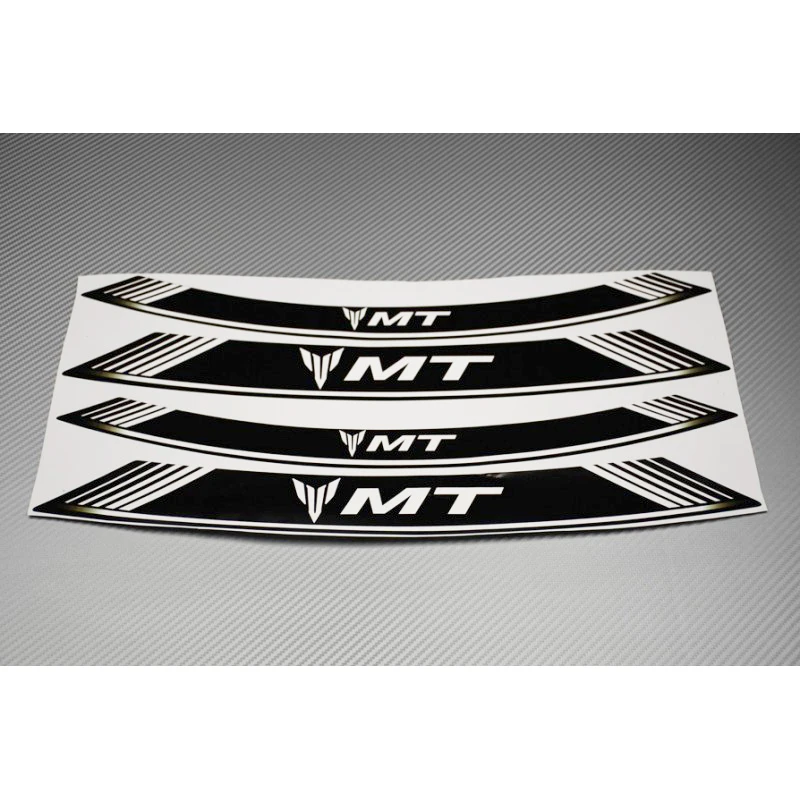 Для Yamaha mt 07 MT 09 10 03 25 Высокое качество мотоцикл краю внешний обод полоски наклейки