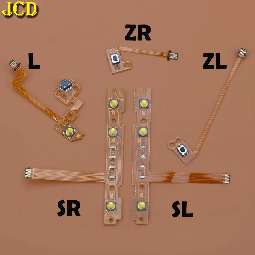 Замена JCD ZR ZL L SL SR лента-брелок гибкий кабель для Nintendo включения выключения кнопки