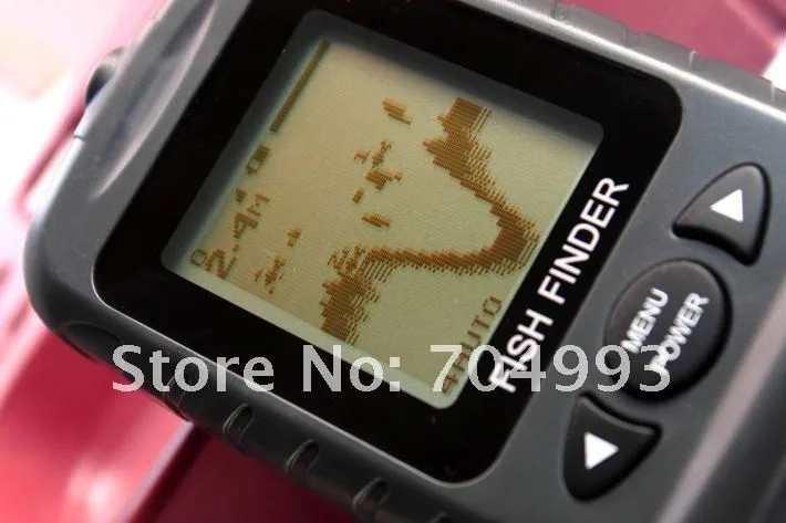 Новая бесплатная сканирование преобразователя Портативный ручной Рыболокаторы