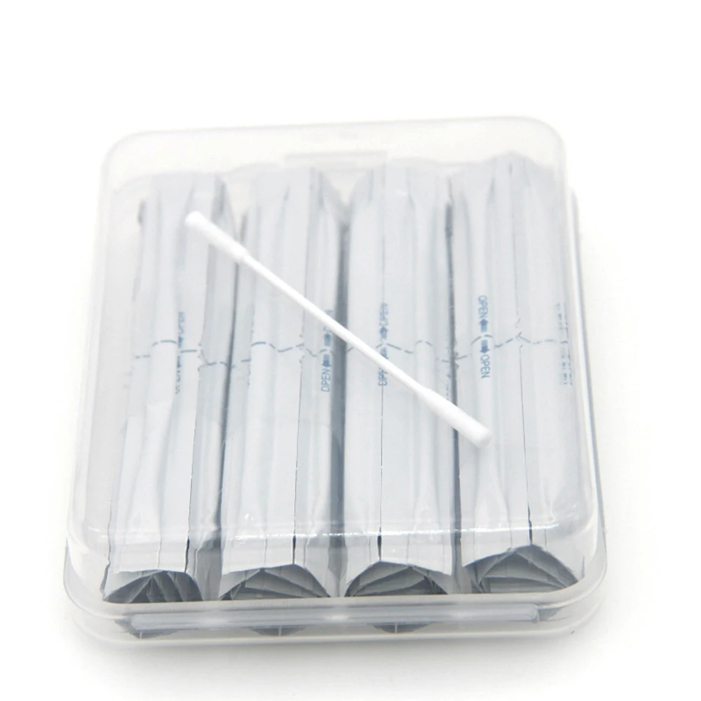 New 40Pcs Alcohol Swabs Clean Tool Double Head Cleaning Cotton Swabs For IQOS Cleaning Stick Electronic Cigarette Accessories