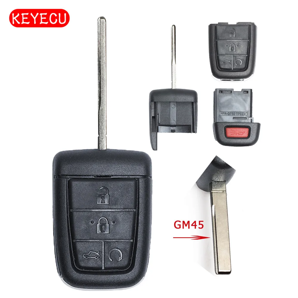 Keyecu 4 + 1 кнопки для Pontiac G8 / Holden VE командор Омега Берлина Кале SS SV6 HSV GTS чехол
