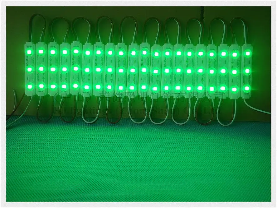 IC WS2811/SM16703 светодиодный модуль светильник для вывесок с объективом SMD 5050 RGB DC12V 3 светодиодный 0,72 Вт WS 2811 UCS1903 SM16703 совместимый