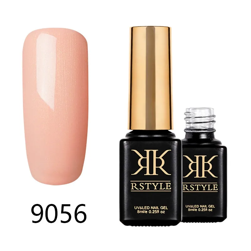 SC9056 Лак для ногтей rstyle 8 мл 9001-9062 чистый цвет УФ-гель для ногтей Soak Off Nail Art Полупостоянный гель лак набор для наращивания ногтей праймер - Цвет: SC9056