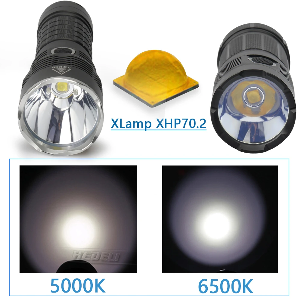CREE XLamp xhp70.2 самый мощный фонарик светодиодный USB xhp70 xhp50 18650 перезаряжаемый