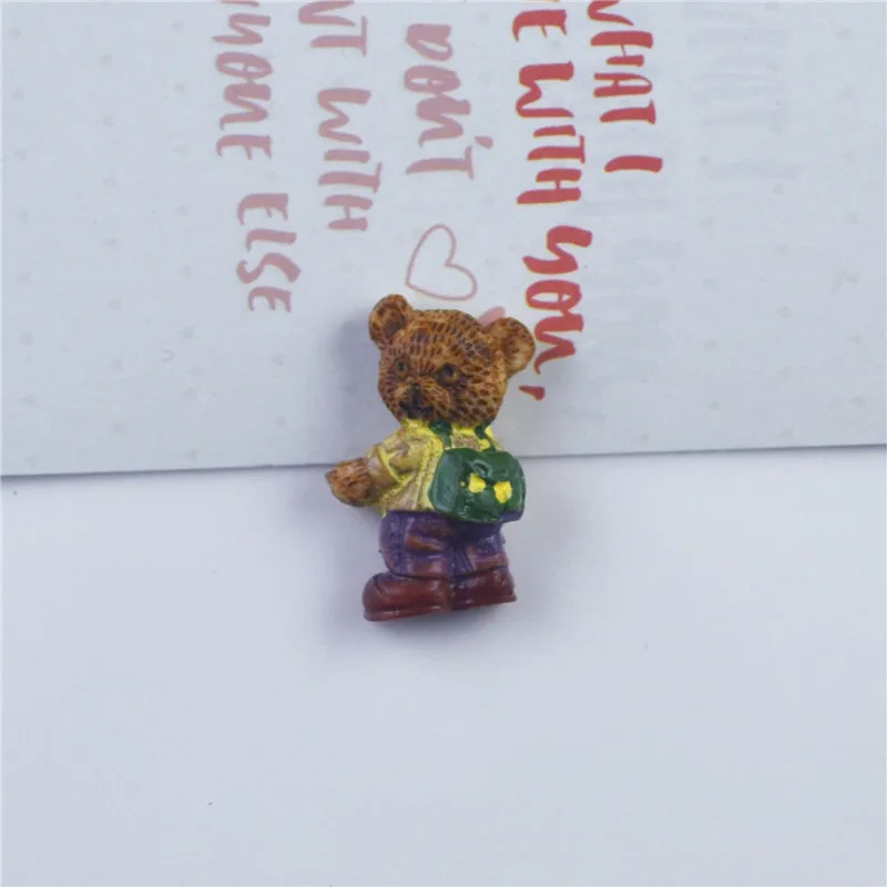 

Resin Backpack Cartoon Bear Diy Material Slime Accessories Clay Charms Plasticine Tool Playdough Tools Toys for Children Unisex
