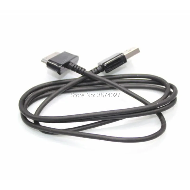

10pcs/lot Black High Quality USB Data Charger Cable For Samsung Galaxy Tab P1000 P3100 P5100 Note 10.1 N8000 P7510 P6800 1m/3m