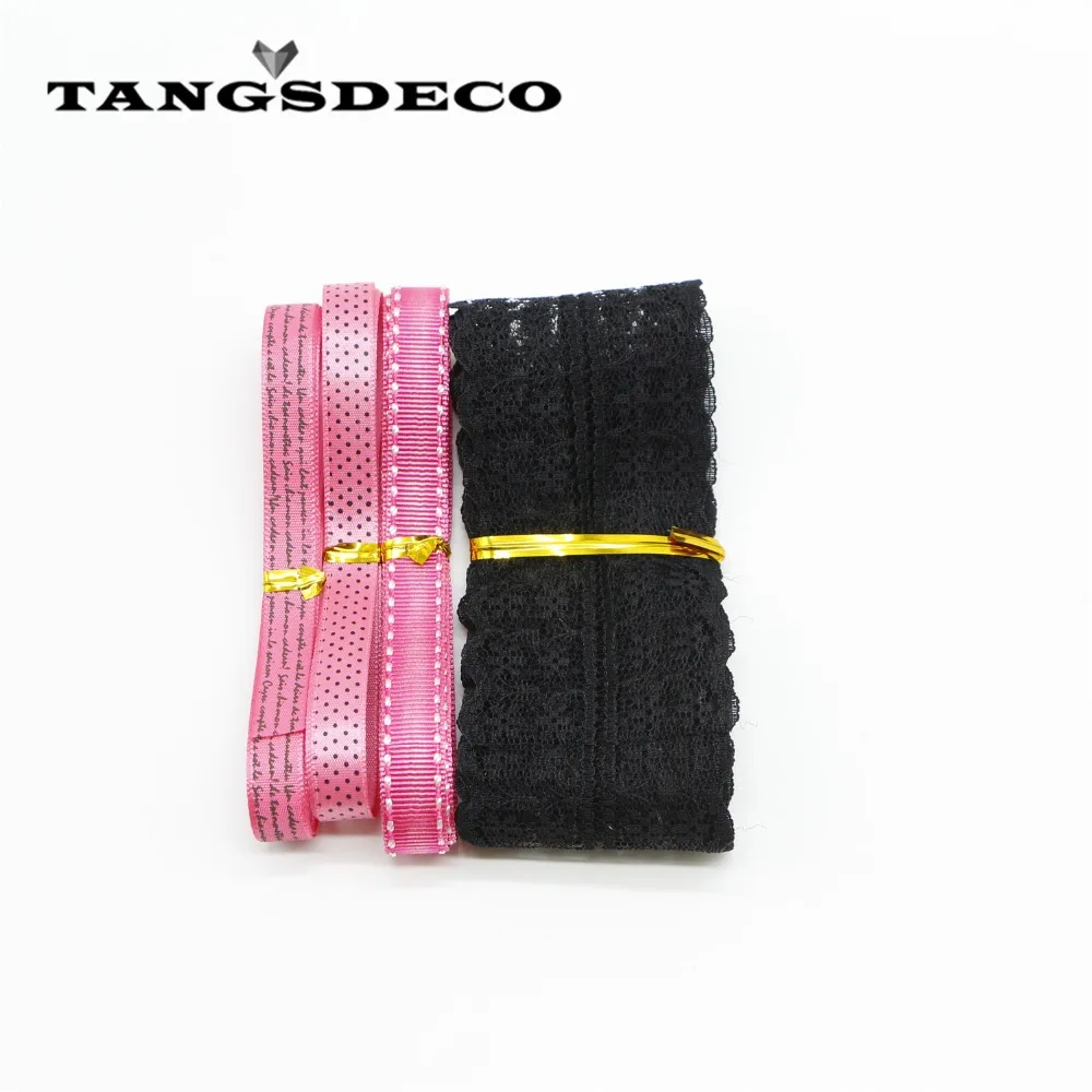 26 ярдов/комплект высококачественный бант для волос сделай сам набор лент