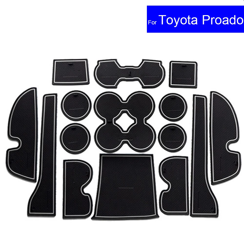 Противоскользящие коврики для автомобильных дверей Ковров держатель Toyota Prado 2010 ~