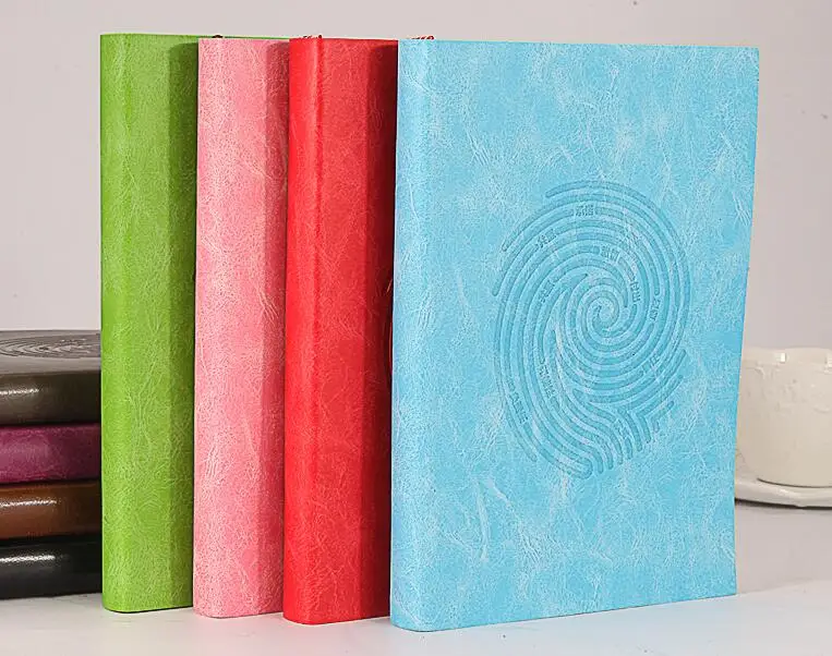 A5 офисный ноутбук канцелярские кожаный блокнот толщиной ручной книги творческий