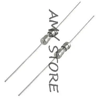 

10pcs 250V 1.25A Through Hole 3.6 x 10mm Slow Blow Acting Axial Fuse