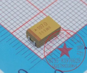 Танталовый конденсатор SMD/100 мкФ & plusmn 20 v TAJD107K020RNJ электронные компоненты