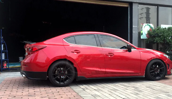 Высококачественное экородное автомобильное крыло из АБС-пластика для Mazda 3 Axela Sedan
