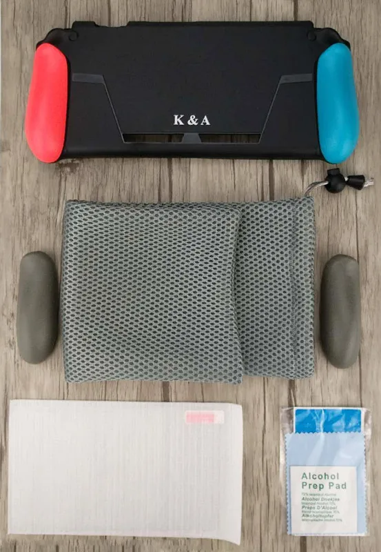 Для Nintend переключатель НС NX консоли радость-con защитный комплект TPU чехол ручками стороны провести с игры слот для карты закаленное фильм