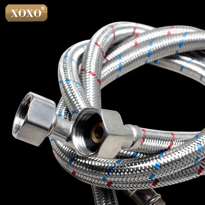 XOXO 60cm2 Пара 304 из нержавеющей стали вязанная проволока для раковины/туалета