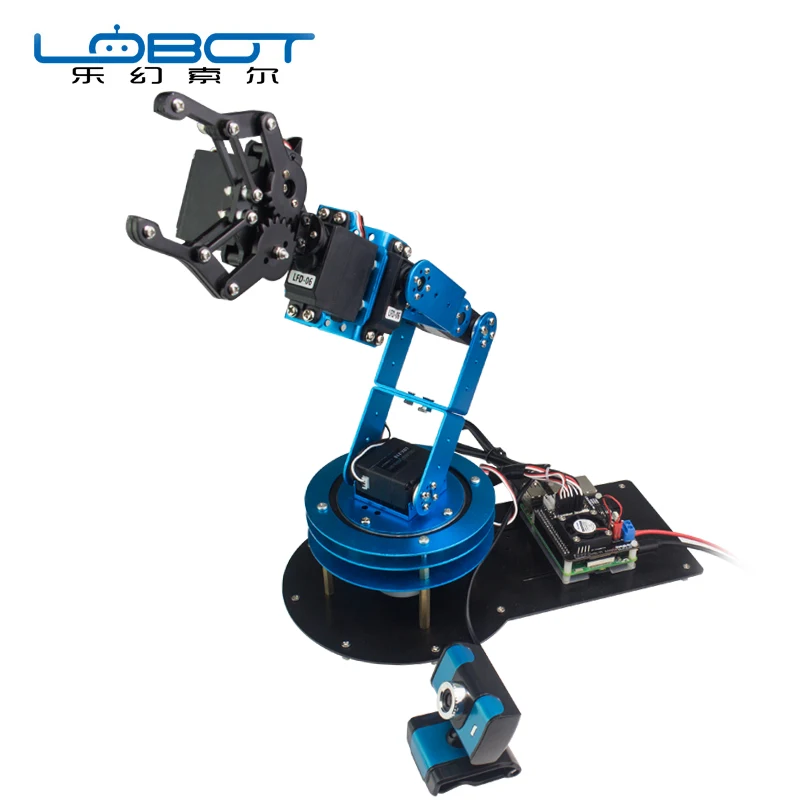 Новый Raspberry Robot Arm ArmPi/беспроводной Wi-Fi видео пульт дистанционного управления 6