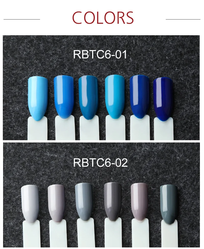 6 шт./лот) ROSALIND 10 мл Гель-лак для ногтей Vernis полуперманентный Чистый Цвет Гель-лак УФ для самостоятельного маникюра Замачивание ногтей искусство