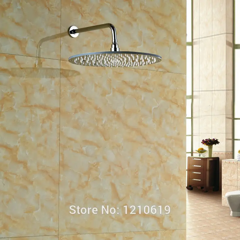 Новый светодиодный светильник 16 дюймов душевая головка с ручкой для душа ABS