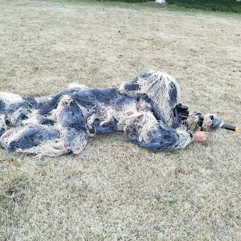 5 шт./компл. Ghillie костюм, камуфляжная одежда, одежда и брюки для охоты в джунглях, стрельбы, страйкбола, фотографии дикой природы