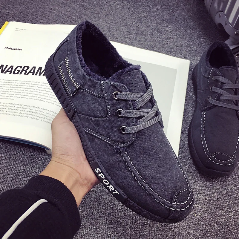 2017 Fashion Men Casual Shoes Denim Canvas British Flag Lace Up Breathable Mens Zapatos Hombre 5013 | Обувь