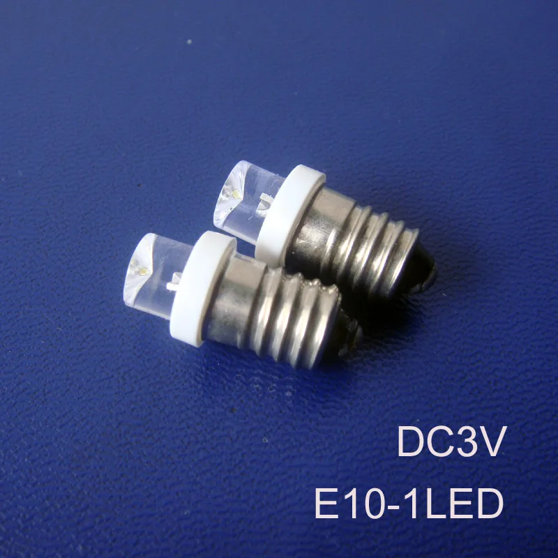 

High quality DC3V E10 led Signal light, Led E10 Indicator Light E10 Led Instrument light bulb lamp 3V free shipping 20pcs/lot