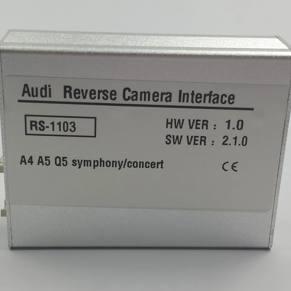 

Car Smart Reverse Backup Camera Interface For Audi Q5 Symphony / Concert With NON MMI System Parking Guidelines
