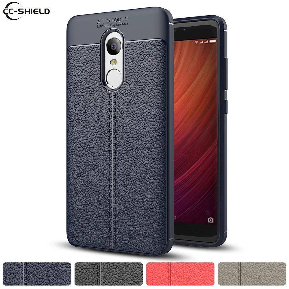 Силиконовый чехол для Xiaomi Redmi Note 4 Note4 Pro телефона из ТПУ красного Mi 4X X4 Note4X 4/64