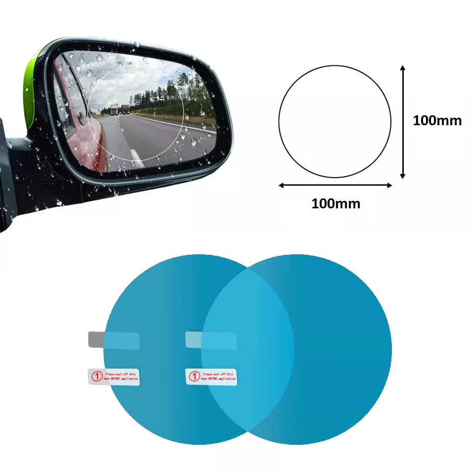 Автомобильная наклейка 2 шт. зеркало заднего вида Водонепроницаемая пленка