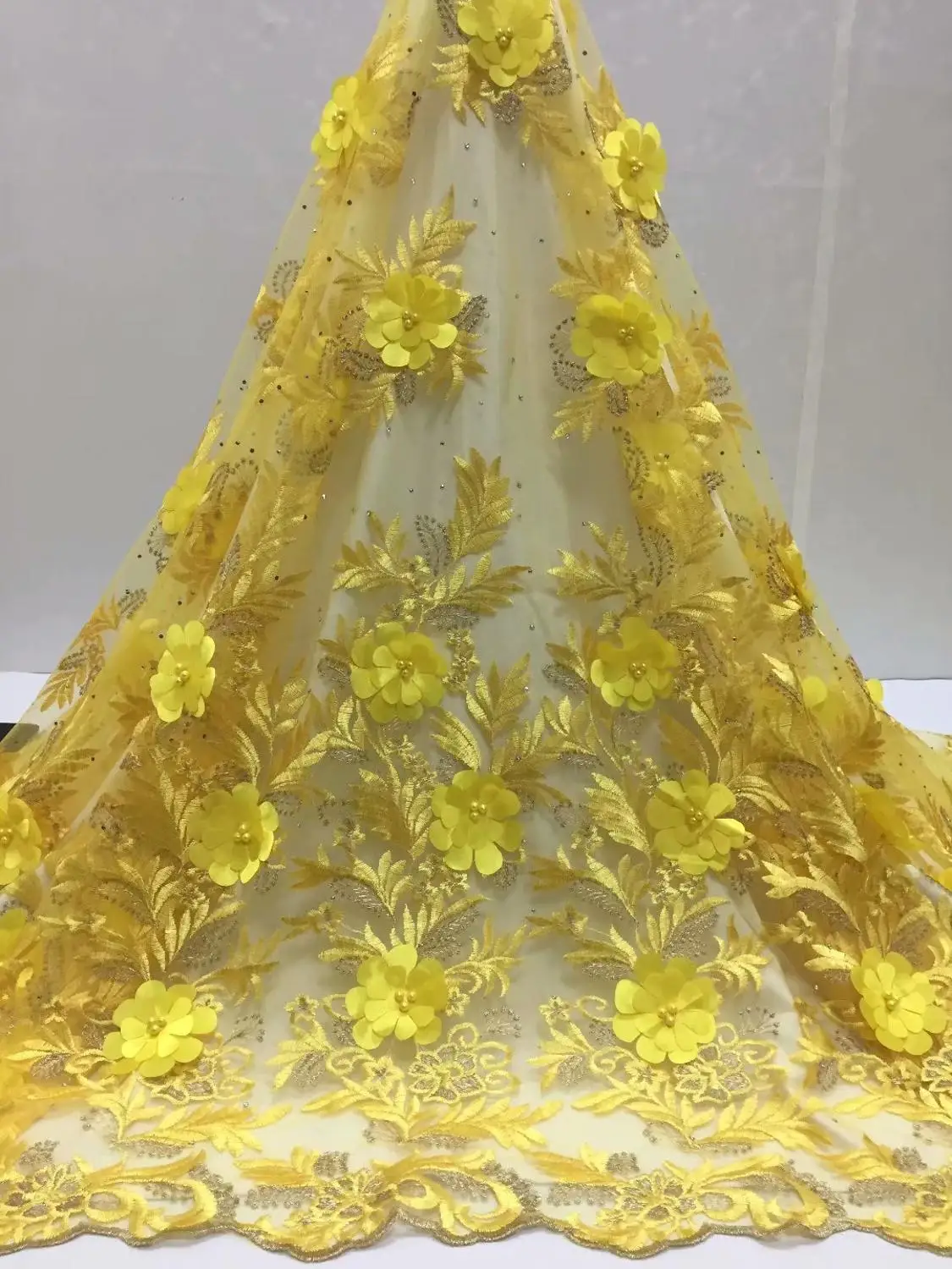 Новейший стиль африканская кружевная ткань 2019 изумрудно зеленая бархатная