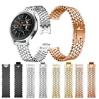 Роскошный ремешок на запястье для часов Samsung Galaxy Watch (46 мм), сменный металлический ремешок для часов, умные часы, носимый браслет, аксессуары