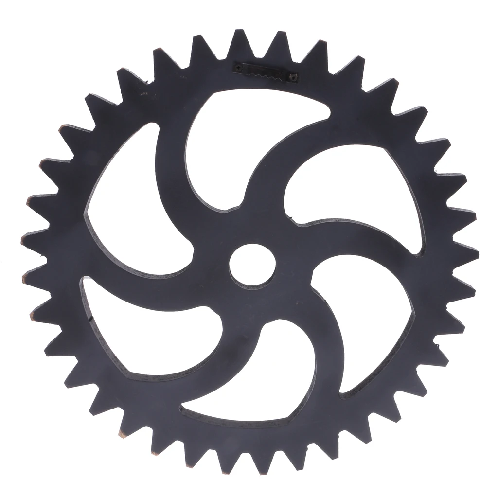 29 см Дерево стимпанк зубчатое колесо для дома Бар магазины настенные