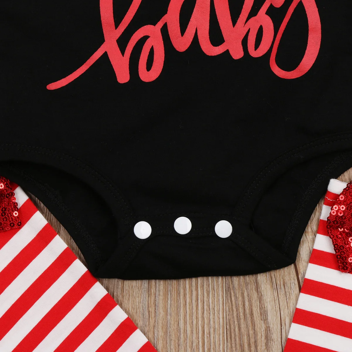 Новинка популярный Рождественский комбинезон PUDCOCO для новорожденных девочек