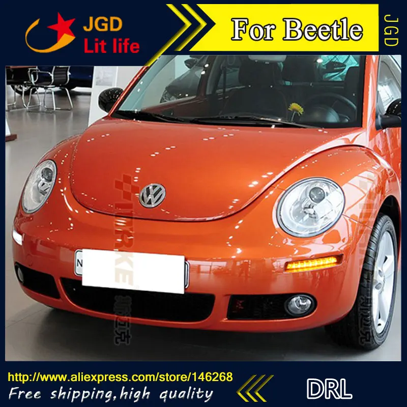 Бесплатная доставка! Дневные ходовые огни для VW Beetle 6000 2007 12 светодиодный 2010 к|daytime