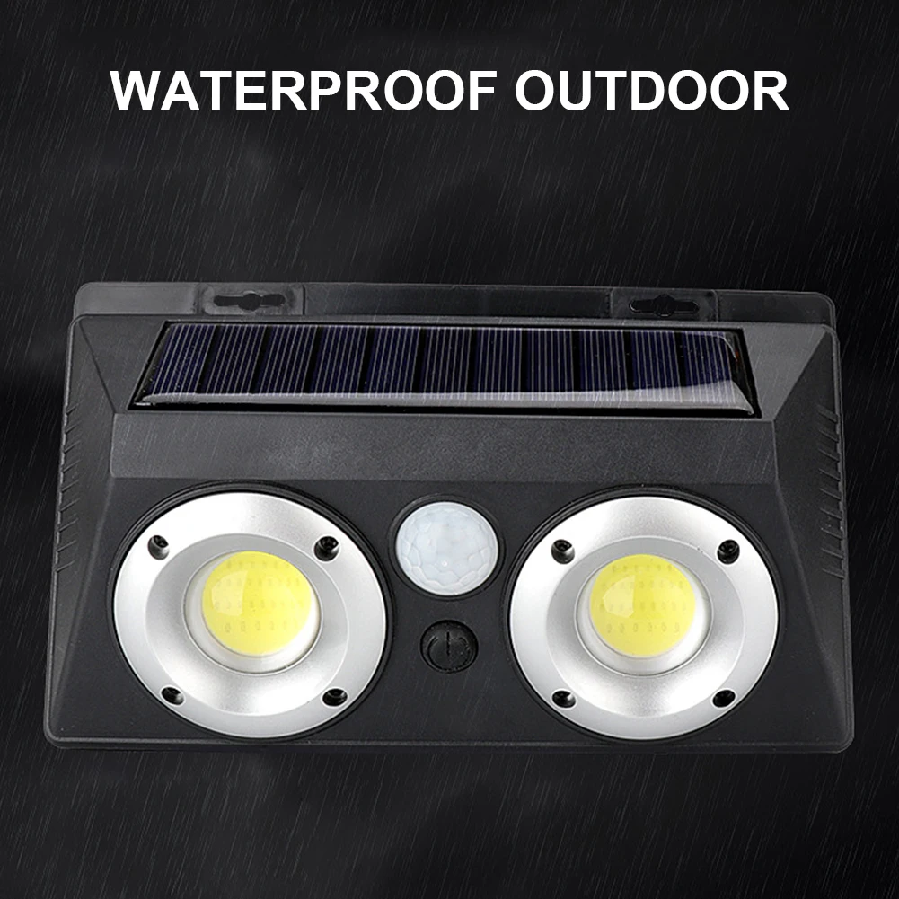 Настенный светильник Солнечная лампа декоративный двор корпус индукция COB