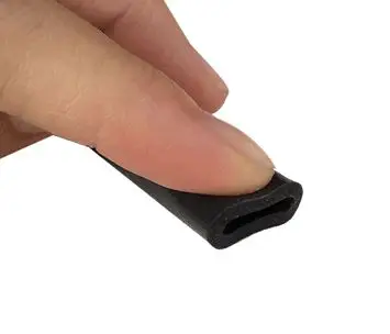 6 м D/I Тип самоклеющиеся уплотнительные полоски силиконовая пена Осадка Excluder самоклеющиеся окна двери Пылезащитный, звукоизоляционные уплотнительные полосы