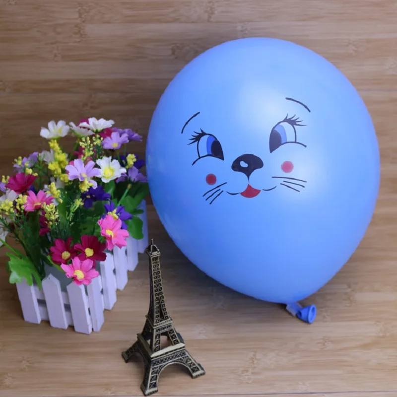 Милые круглые воздушные шары в виде котят 12 дюймов|decoration birthday|birthday partyparty decoration |