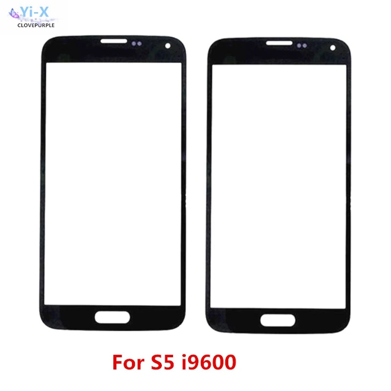 

10pcs/lot Touch screen For Samsung Galaxy S5 i9600 Front Outer Glass Top Lens Touch Screen Panel
