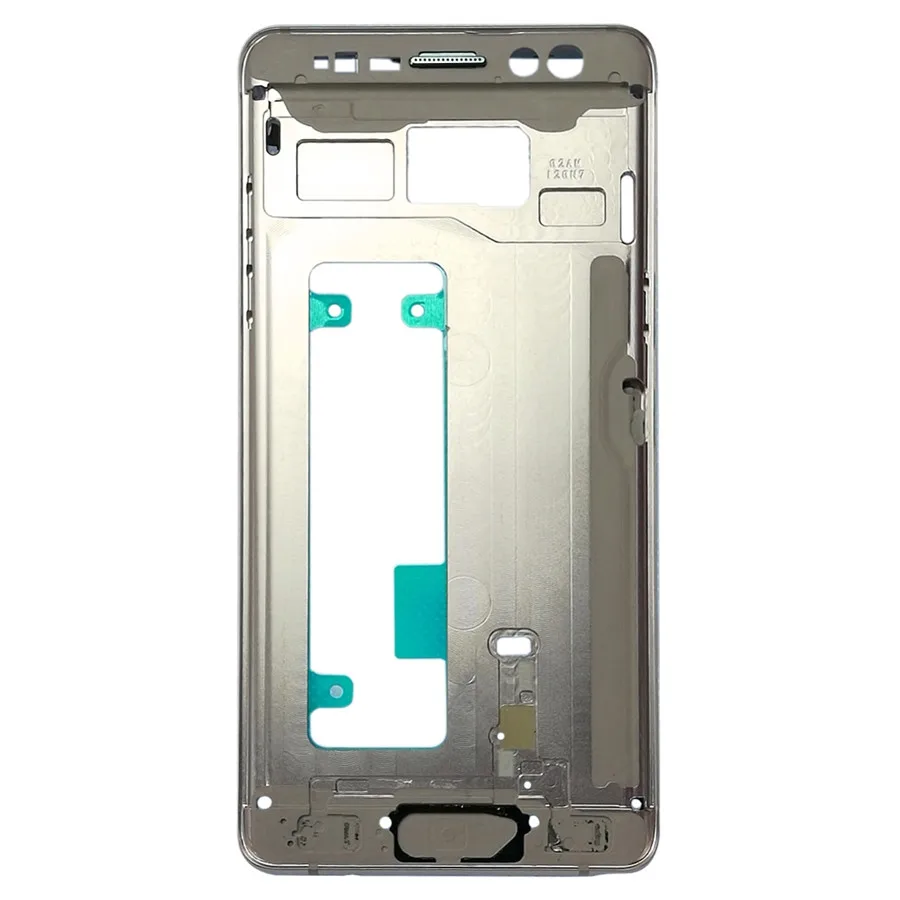 IPartsBuy средняя рамка для Galaxy Note fe, N935, N935F/DS, N935S, N935K, N935L - Цвет: Золотистый