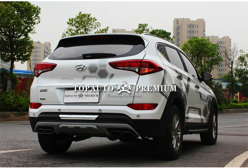 Используется для hyundai new tucson Window Louver2018 год PP пластик солнцезащитный козырек заднего стекла украшение автомобиля переоборудование