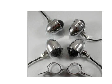 Фары указателей поворота передние и задние черные для Yamaha VStar 400 650 1100 1300 Virago Xv 250 535
