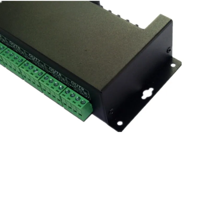 Декодер DMX512 светодиодный контроллер WS27CH3A DC12V 24V 27CH 1 шт. реле светодиодной ленты